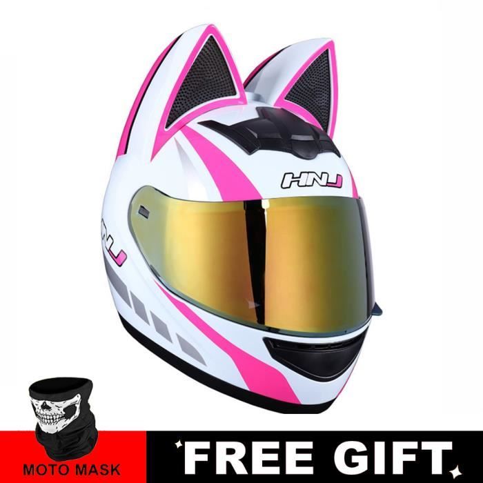 ORZ-Casque d'équitation de moto pour hommes et femmes,casque intégral