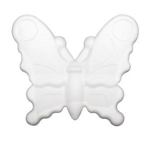 Papillon plat polystyrene 12x11x1,2cm rayher