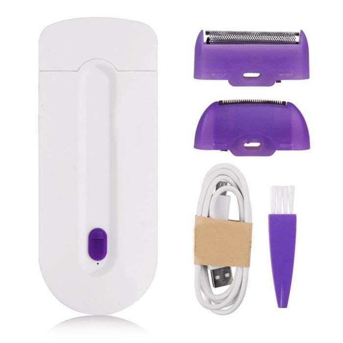 Épilateur Laser Sans Douleur Rechargeable USB - Pour Femmes (jambes, Maillot, Aisselles, Visage) - Neuf Sans Marque