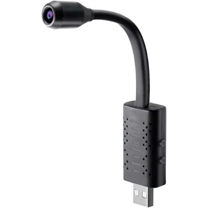 Mini caméra, HD Smart Mini WiFi USB Caméra de Surveillance en Temps