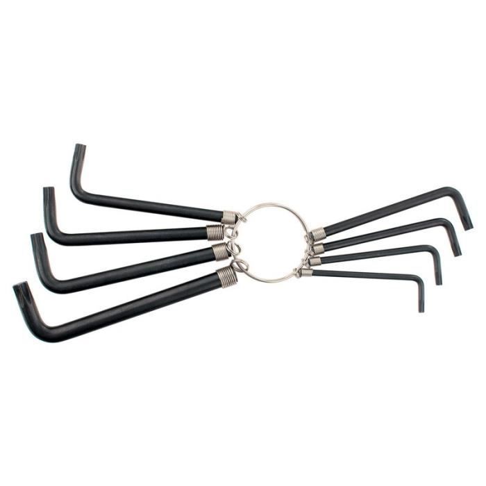 Jeu de clés Allen TORX SPARTA - 9 pièces en acier inoxydable ...