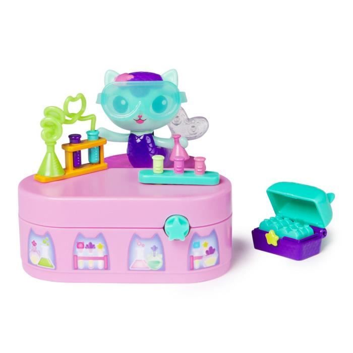Jouet mobile pour maison de poupée - SPIN MASTER - Gabbys Dollhouse - Marine - Table de laboratoire 7 5 cm - 5 pièces Jouet mobile pour maison de poupée - SPIN MASTER - Gabbys Dollhouse - Marine - Table de laboratoire 7 5 cm - 5 pièces