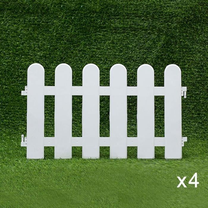 Gray Bunny Bordure De Clôture De Jardin - 2,4 M De Long X 43