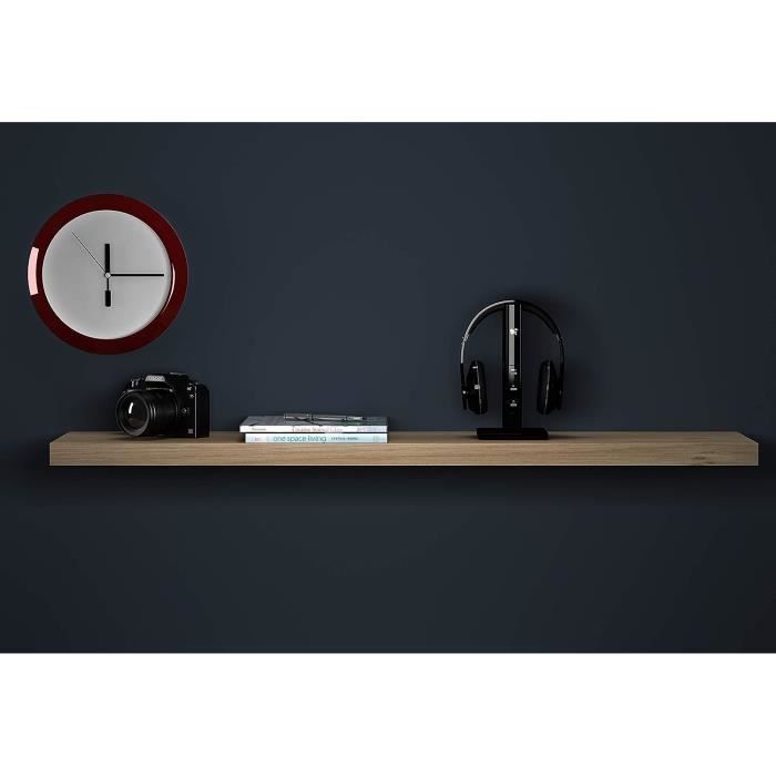 Porte-bloc Bois Chalkboards UK Avec Clip Argenté - Support A5 Chêne Foncé Pour Menu Ou Notes