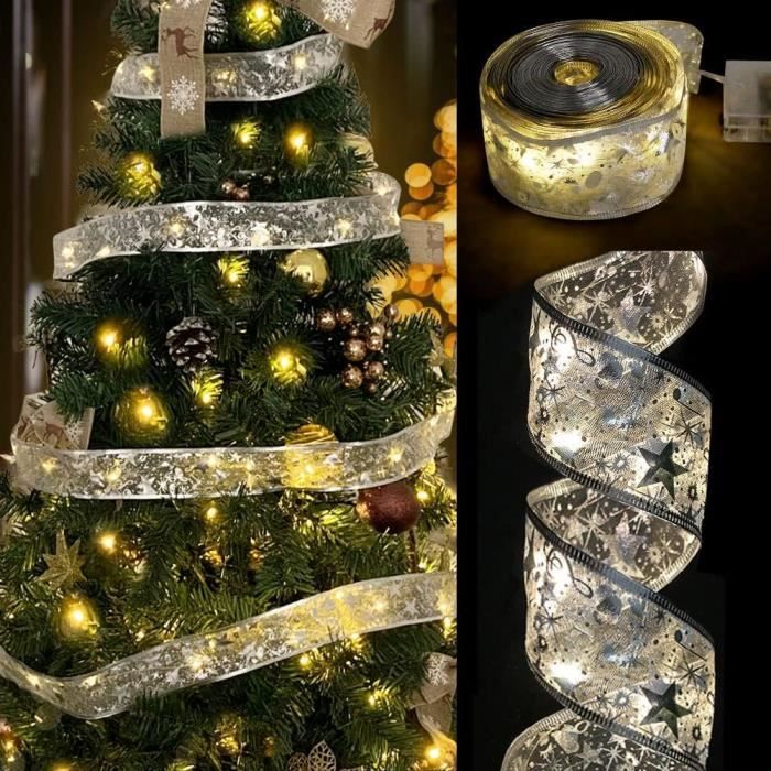 Guirlandes Noël Stalactites Doré - Lot De 5000 Fils De 50cm - Déco Sapin, Mariage, Fête - Brillant