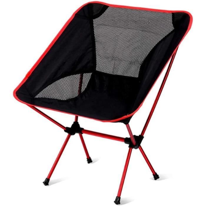Chaise pliante de camping, chaise pliable, tabouret de camp portable