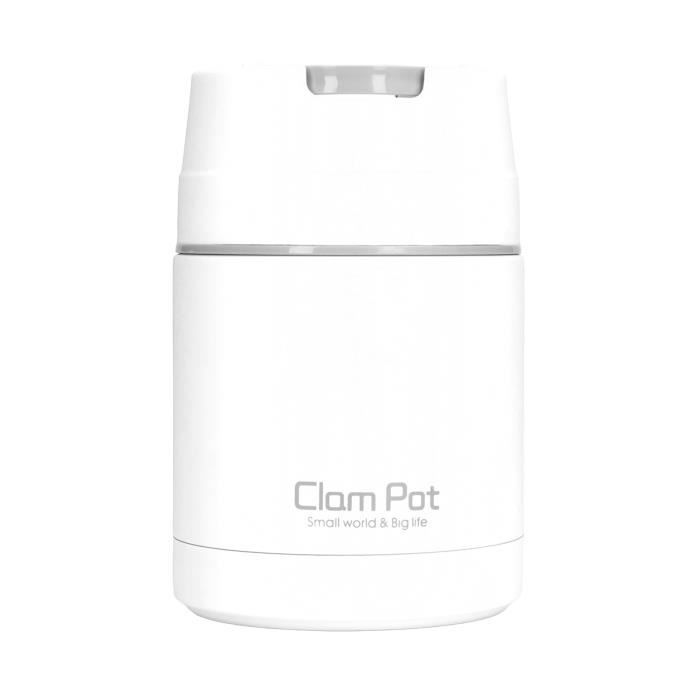 Bocal Isotherme 1000 Ml Acier Inoxydable - Garde Au Chaud 12h - Pour Soupe, Repas - Sans BPA - Poignée