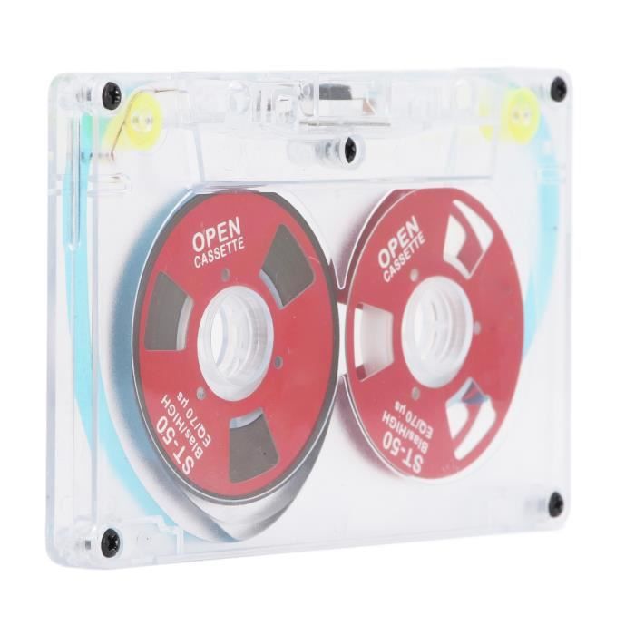 Cassette Audio - VVIKIZY - Lot de 5 - Enregistrement 46 Min - Haute Qualité - Type I (Ferric Tape)