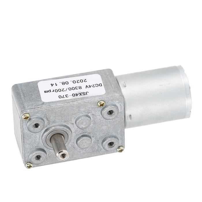 Réducteur à Vis Sans Fin NMRV040 10:1 - Engrenage Métallique Pour Servomoteur Nema34 - Rapport 10:1, Alésage 14/18 Mm