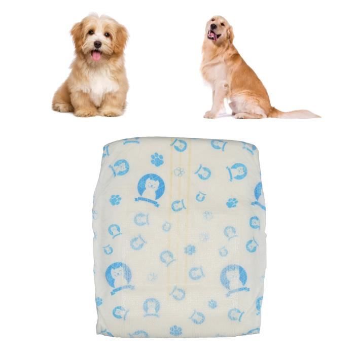 Comparer les prix de LES Couche pour Chien mâles Jetables d'Incontinence XL 117221