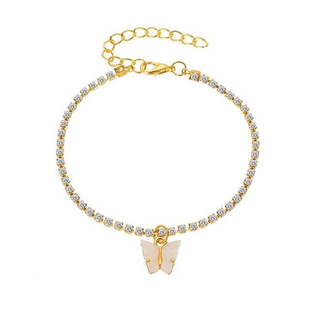 Breloque Plaqué Or – Chevilles Et Tourbillons – 9 Pouces – Neuf Sans Boîte