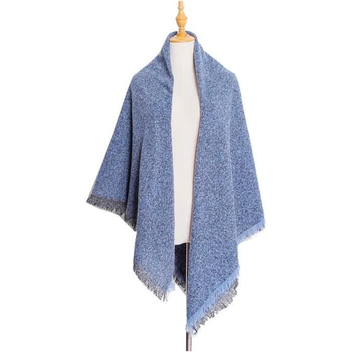 Echarpe Pour Femmes Echarpe Triangulaire Unie Echarpe Châle