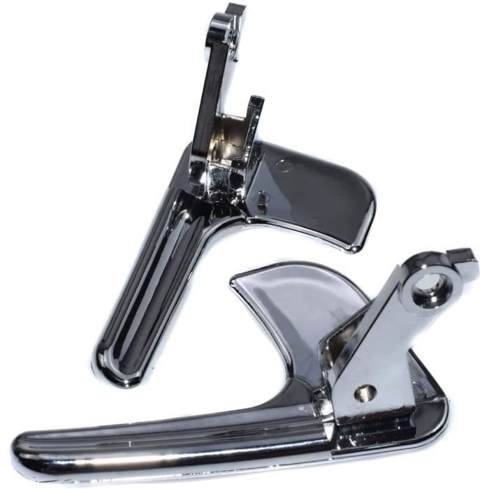 Poignée Chromée 6k0837113 Droite Poignée Intérieure Seat Ibiza/Cordoba - Côté Passager - Chromé - Compatible 1999-2002 Poignée Cordoba Droite