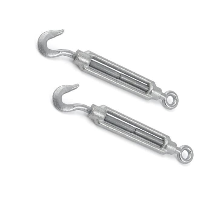Pack De 10 Pinces à Câble En U – Galvanisées, Clips En Acier, Marque Excursions