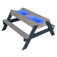 Table pique-nique sable et eau Axi Nick Anthracite/gris/bleue-2