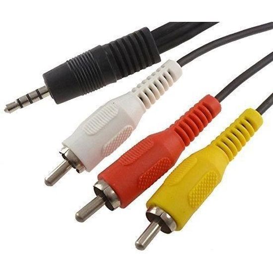 Cable rca 2m - Cdiscount