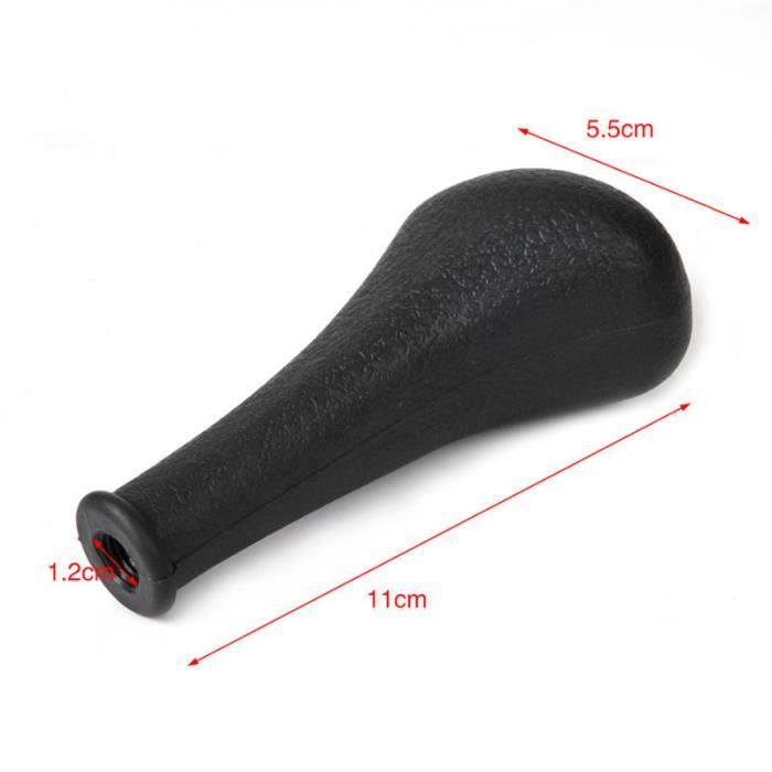 Auto Pookknoppen Voor Voor Benz CES Klasse W124 126 190 201 202 123 140 463 Pookknop Lever Shifter Boot Cover Case Schakelpook Knop (Size : R 1 2 3 4 5 Gearknob