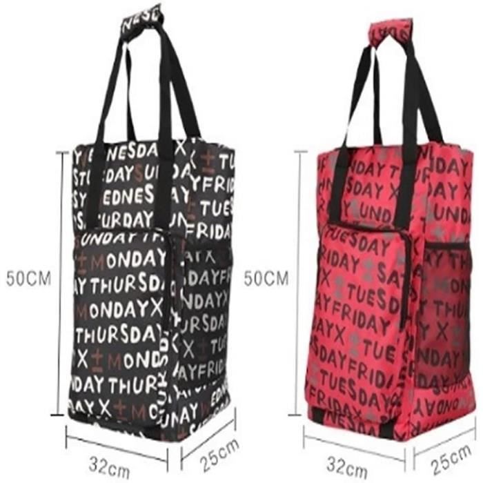 VEVOR CHARIOT DE Courses Pliable Chariot De Supermarché 85L 150,5kg 4