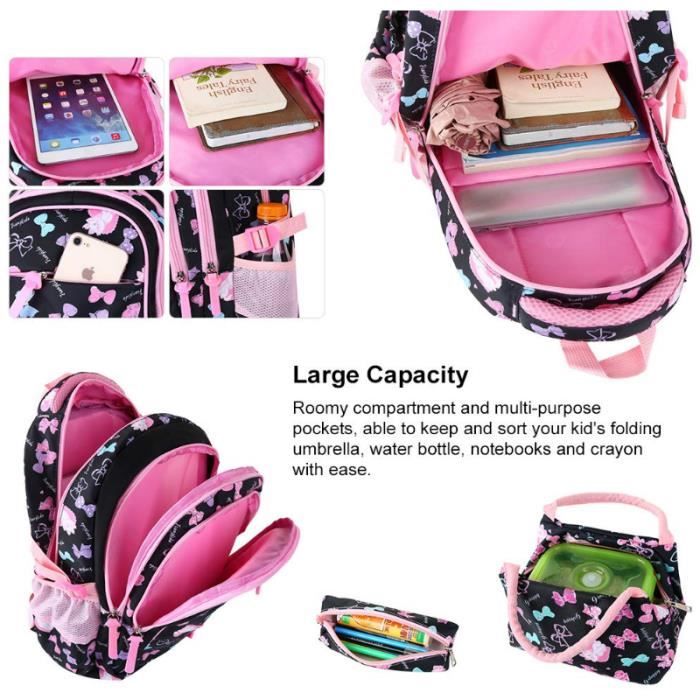 Cartable Fille Primaire CP Enfant Sac a Dos Ecole Scolaire CE2 - Main Image