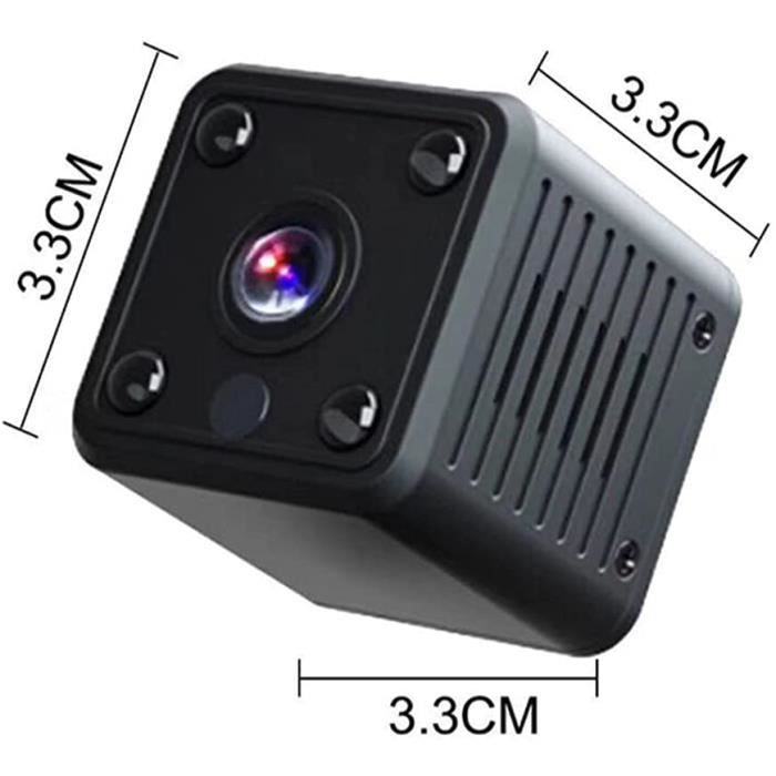 Aobo Camera Espion, WiFi 4K HD Mini Caméra de Surveillance Interieur-extérieur  sans Fil avec Enregistrement Longue Batteries ave72 - Cdiscount Appareil  Photo