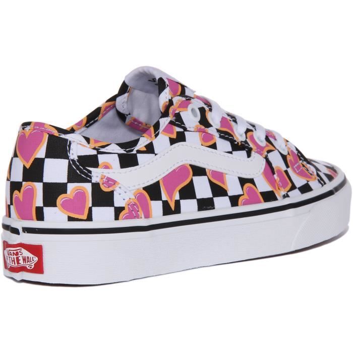 Vans femme coeur discount