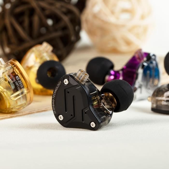 XENNS Mangird Top IEM Hybrid - Écouteurs Intra Haute Fidélité 8BA+1DD - Câble Amélioré, Isolation