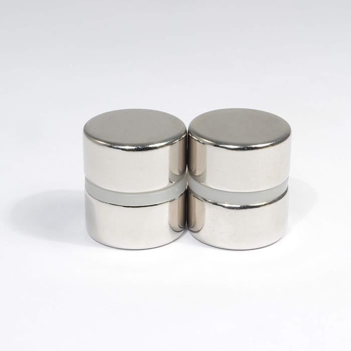 Aimant néodyme N52 - Disque magnétique ultra plat - Diamètre 20 mm - Aimants  en néodyme ronds D 20 x 0,5 mm argenté218 - Cdiscount Beaux-Arts et Loisirs  créatifs