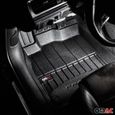 OMAC Tapis de sol en caoutchouc pour Toyota RAV4 2005-2012 Noir Premium-3