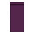 Origin Wallcoverings papier peint uni violet aubergine - 53 cm x 10,05 m - 346906-3