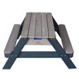 Table pique-nique sable et eau Axi Nick Anthracite/gris/bleue-3