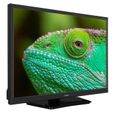 Téléviseur 24" Smart TV avec lecteur DVD intégré et adaptateur voiture 12 V - Lenco DVL-2483BK - Noir-3
