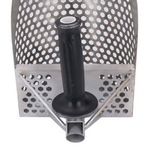 Pelle à Sable Pour Détecteur De Métaux – Acier Inox 2 Mm + Poignée Bonus