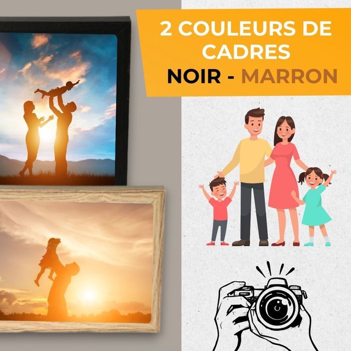 Cadre photo, multivues & pêle mele - Maisons du Monde