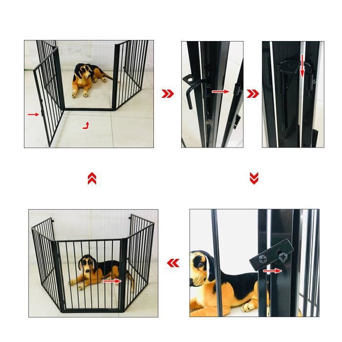 Barrières et grilles de protection pour chiens