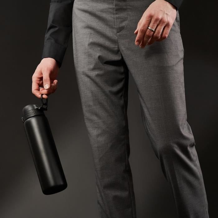 Gourde ION8 Anti-fuite 500ml - Couvercle à Bascule, Lavable Lave-vaisselle, Sans BPA - Motif Camouflage