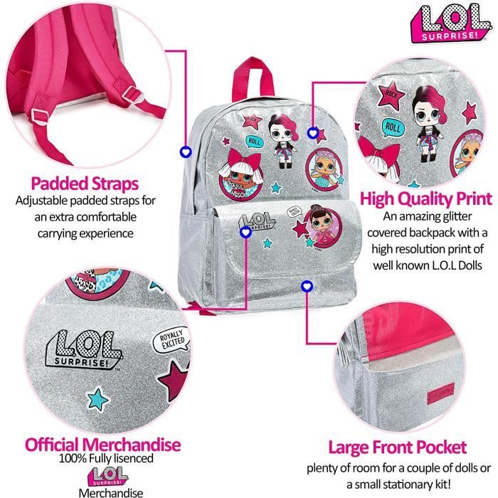 Cartable poupeé hot sale lol primaire
