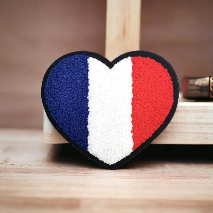 Patch Drapeau Français Brodé Basse Visibilité Sur Tissu – Discret Et Résistant