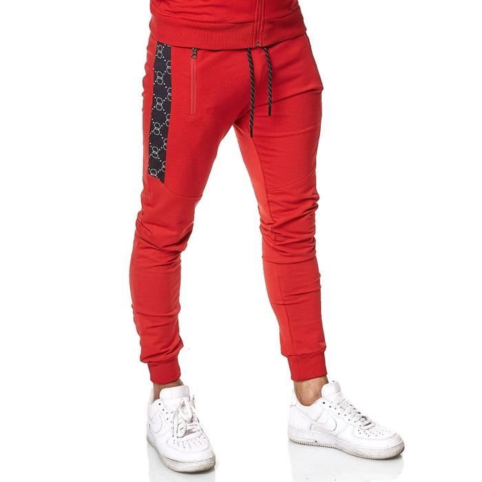 Ensemble jogging homme Survêt 13108 rouge