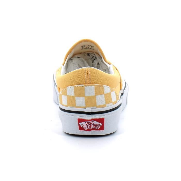 Vans slip on Jaune Flax Cdiscount