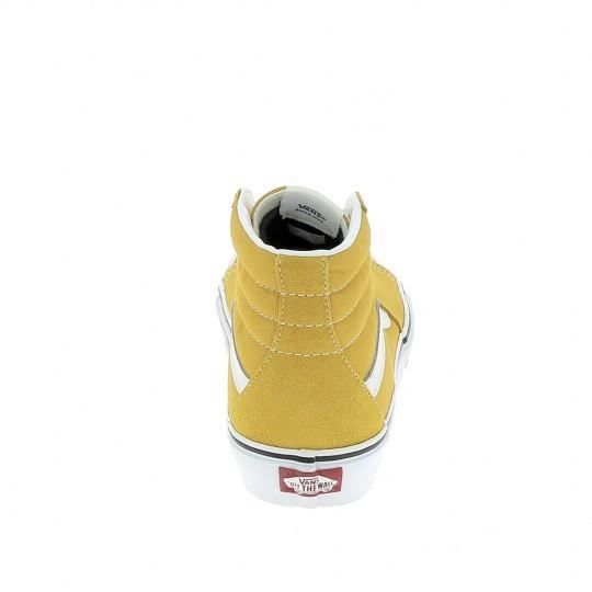 Baskets Mode Sneakers Femmes VANS Sk8 Hi Orange VANS Sk8 Hi
