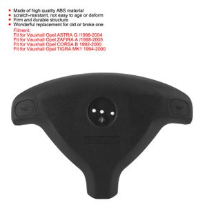 Housse De Volant Pour Opel Corsa F (2019-2024) - Cuir, Diamètre 37-38 Mm - Protection Antidérapante, Confort Froid/chaud