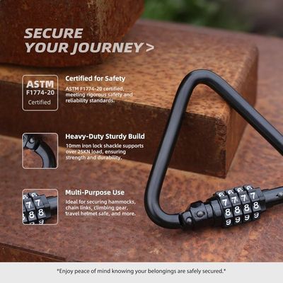 Lot De 4 Mousquetons S – Mini Crochets Porte-clés à Double