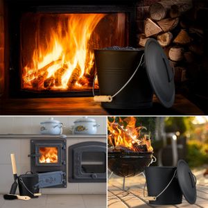 Tiroir Cendrier Amovible | Résistant Aux Températures Élevées