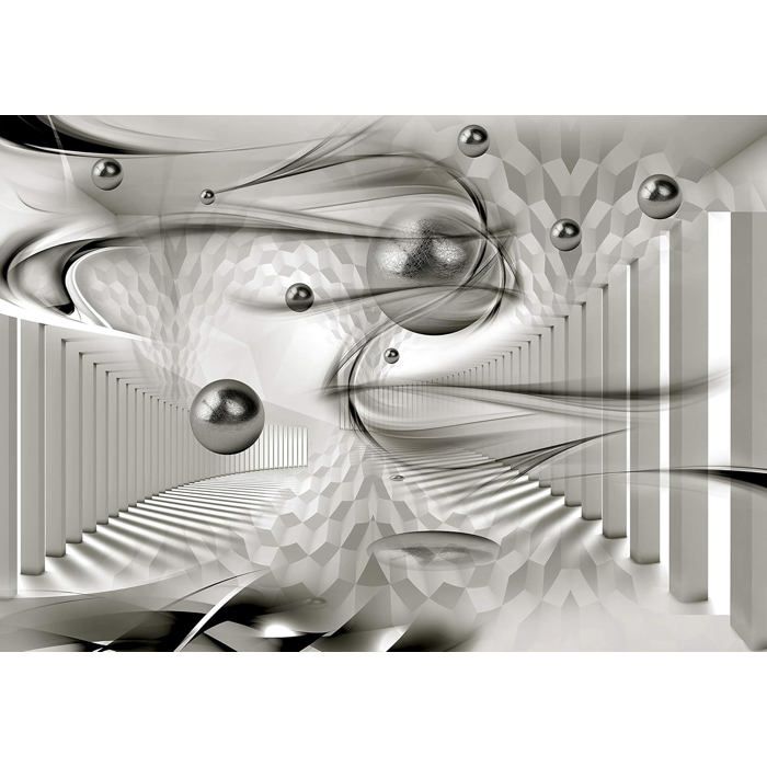 Papier Peint Panoramique 3d Effet Abstrait Abstraction 350x256cm ...
