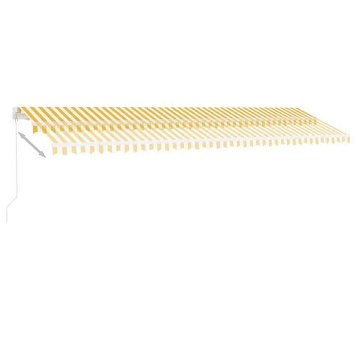 Auvent Rétractable 200x145 Cm - Store De Balcon Et Terrasse | Protection Solaire Et UV, Résistant Aux Intempéries