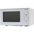 PANASONIC NN-K101WMEPG-Micro ondes grill blanc-20L-800W-Grill 1000W-Pose libre-0