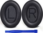 YIKXIULF Coussinets d'oreille, Oreillette de Remplacement compatible Bose QuietComfort 35 (QC35) and 35 II (QC35 II) Casque
