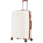 CELIMS FRANCE CELIMS - Valise Grande en Polypropylène | Modele 2025 | Taille 75cm 23kg | Serrure TSA | 8 Roulettes 360 | Beige
