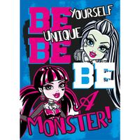 Tapis - Mattel - Monster High - Rose - 133x95cm - 100% Nylon