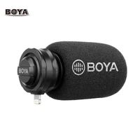 BOYA BY-DM200 Microphone stéréo numérique à condensateur cardioïde Certifié MFI Superbe son pour appareils iOS Enregistrement C610C5